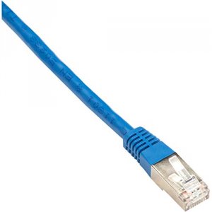 Black EVNSL0172BL-0003 Cat5e Shld Patch Cable 3ft 26 Awg Strnd Cmr Blu