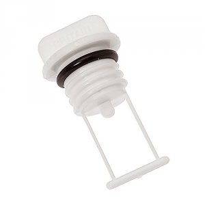 Barton 42 359 Drain Plug - 15mm (.60) Bore - White