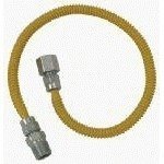 Brasscraft CSSL54-36 (r) Cssl54-36 Gas Dryer  Water Heater Flex-line (