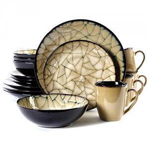 Gibson 63306.16 Elite Zambezi 16-piece Dinnerware Set