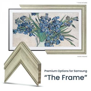 Frame FRM-SF-D5181-49 Antique White Tv Frame