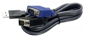 Trendnet Q72889 , 10-feet Usb Kvm Cable For Tk-803r1603r