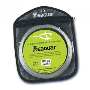 Seaguar 20FP25 Fluoro Premier 100% Fluorocarbon Leader 25 Yds 20 Lb