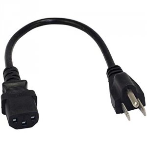 Vericom XPS01-00940 3-prong C13 Cord (1ft) Tct