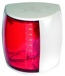 Hella CW65364 Naviled Pro Port Navigation Lamp - 3nm - Red Lens-white 