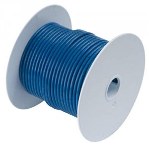 Ancor 180103 Dark Blue 18 Awg Tinned Copper Wire - 35'