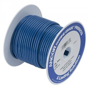 Ancor 180103 Dark Blue 18 Awg Tinned Copper Wire - 35'