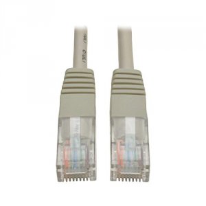 Tripp '519292 10ft Cat5e - Cat5 350mhz Molded Patch Cable Rj45 M-m Gra