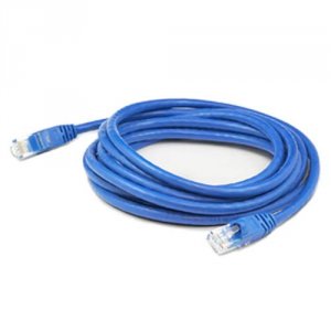 Addon ADD-1FCAT6AS-BE 1ft Rj-45 (male) To Rj-45 (male) Booted Blue Cat