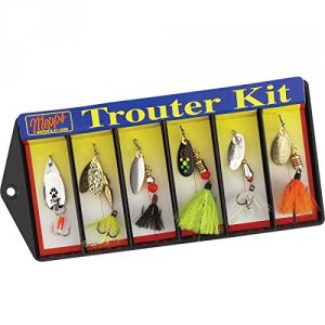 Mepps K1D Trouter Kit - Plain And Dressed Lure Assortment