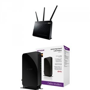 Asus RT-AC68U Network Rt-ac68u Wireless 802.11ac 1900mbps Dual Band Us