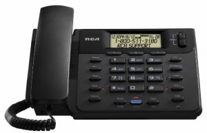 Acer 25201RE1 Rca  2-line Corded Phone - Black