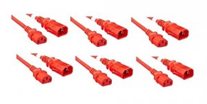 Raritan RARITAN PDUS 6pk 3ft Red Securelock Cable