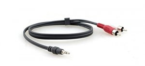 Kramer 95-0122006 3.5mm (m) To 2 Rca (m) Breakout Cable - 6ft.