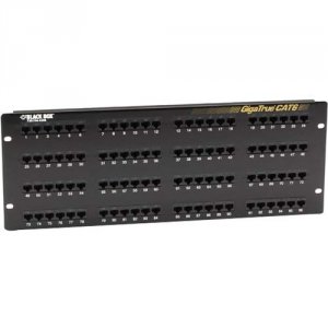 Black JPM614A-R7 Gigatrue Cat6 Patch Panel-96 Port With R