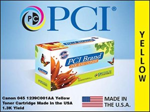 Pci 1239C001AA-PCI Canon Yellow Toner Cartridge For I-sensys Printers