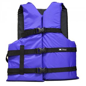 Onyx NWMNA-739375 Onyx Universal Adult Boating Vest Blue