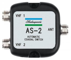 Shakespeare AS-2 As-2 Automatic Coaxial Switch