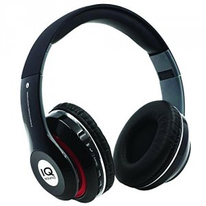 Supersonic IQ130BTBLK Wireless Bluetooth Hdphones Bl