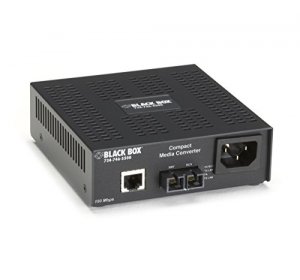 Black LHC002A-R4 Compact Media Converter, 100base-tx100b