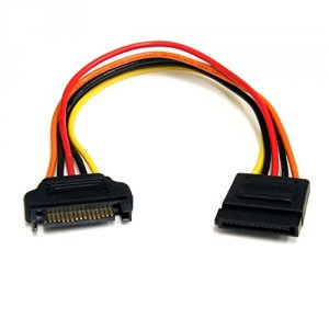 Startech SATAPOWEXT8 8in 15 Pin Sata Power Extension Cable - Extend Sa