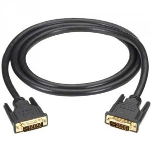 Black DVI-I-DL-010M Dvi-i Dual-link Cable Male To Male 10-m 32.8-ft.