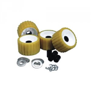 C.e. 29310 Ribbed Roller Replacement Kit - 4 Pack - Gold