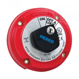 Perko 9602DP Medium Duty Main Battery Disconnect Switch Wkey Lock