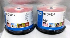 Hp RA33562 Hp 4.7gb 16x Dvd-r (50-ct Cake Box Spindle) Hoodm16050cb