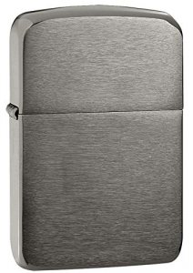 Zippo 24096 Black Ice Lighter - Windproof And Refillable