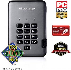 Istorage IS-DAP2-256-1000-C-X Diskashur Pro2 256-bit 1tb Fips Certifie