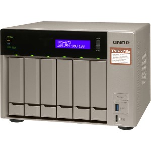 Qnap DHTVS673E8GUS 6 Bay Nas Ddr4 8gb Iscsi