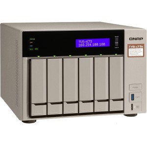 Qnap DHTVS673E8GUS 6 Bay Nas Ddr4 8gb Iscsi