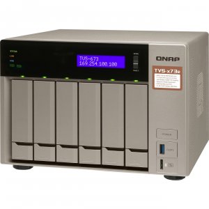 Qnap DHTVS673E8GUS 6 Bay Nas Ddr4 8gb Iscsi