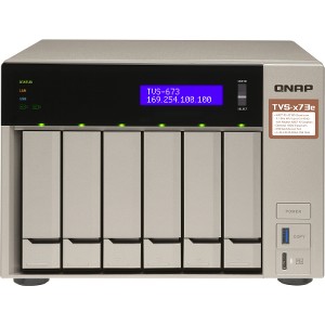 Qnap DHTVS673E8GUS 6 Bay Nas Ddr4 8gb Iscsi