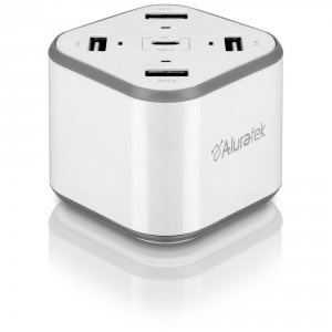 Aluratek AUCSQCF 6 Port Usb Charging Station