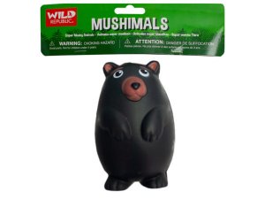 Bulk DD388 Wild Republic Mushimals Squishy Black Bear