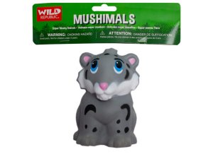 Bulk DD387 Wild Republic Mushimals Squishy Snow Leopard