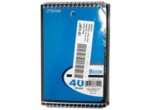 Bulk FB568 2 Pack 4quot; X 6quot; Memo Notebook In Assorted Colors