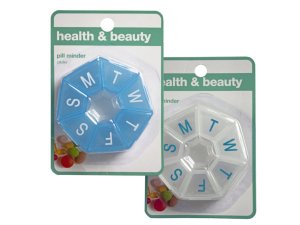 Bulk FD296 Circular Weekly Pill Planner