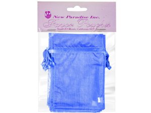 Bulk AF666 10 Pack 4x6 Royal Blue Favor Pouches