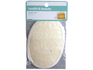 Bulk FD297 6quot; X 4.5quot; Loofah Scrubber Mitt