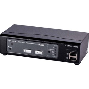 Connectpro DF2352 Ur-12-plus-kit 2 Port Vga Kvm With Cables - 2 Port -