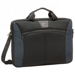 Swiss 27501060 Sherpa Slimcase Fits Up To 17.3in Laptop, Blue