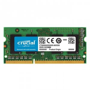 Cru CT102464BF160B 8gb Sodimm Ddr3 Pc3 12800