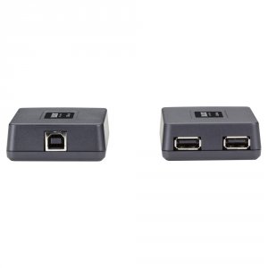 Black IC282A 2 Port Usb 1.1  2.0 Exte