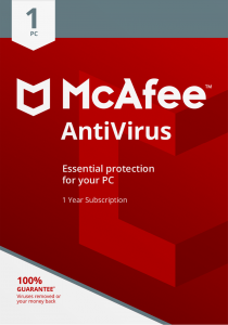 Mcafee MAB00ENR1RAA Antivirus 1pc 2018