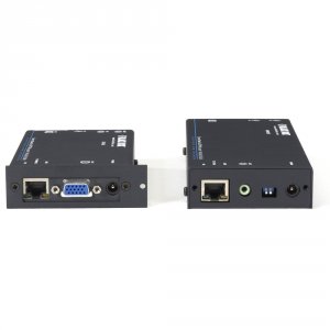 Black ACU5050A-R2 Kvm Ext Vga Usb Audio Catx Dual Access