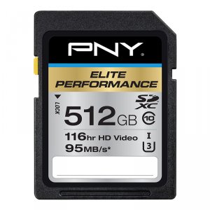 Pny P-SDX512U3H-GE Pny Memory P-sdx512u3h-ge 512gb Elite Performance 9