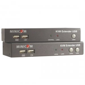 Tripp 0DT60001 , Minicom Kvm Extender, Usb, 2-port, Transmitter, Recei